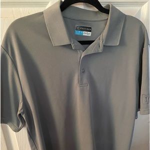 Men’s L PGA Air flex golf shirt gray